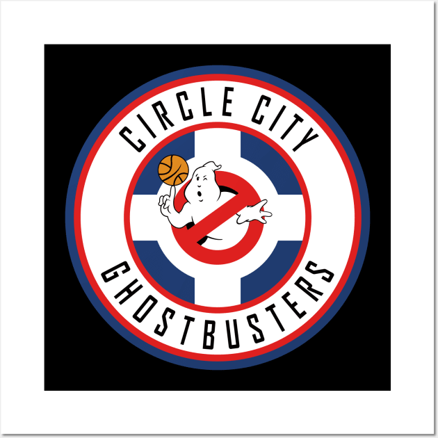 Circle City Ghostbusters Basketball Wall Art by Circle City Ghostbusters